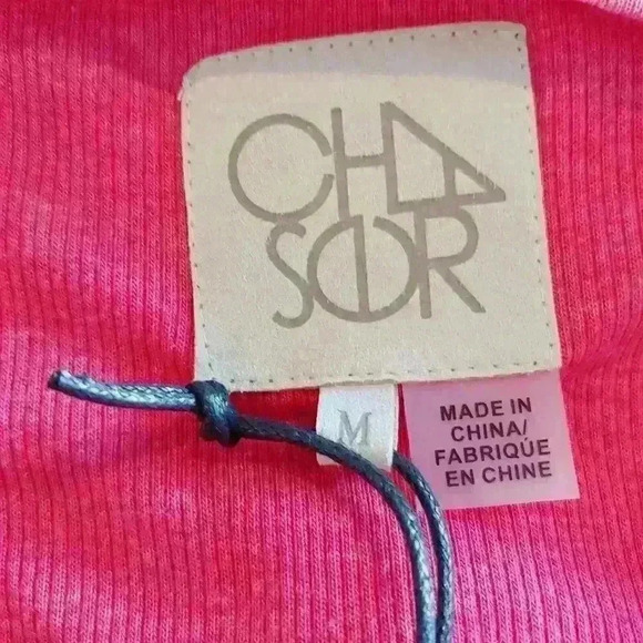 CHASER Oversized Cinched Shoulder Dolman Henley M - Picture 8 of 8